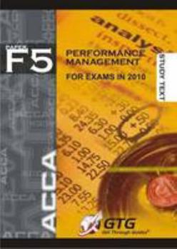 ACCA - F5 Performance Management : STUDY TEXT