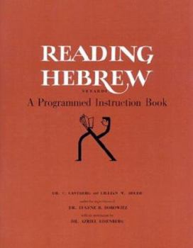 Paperback Reading Hebrew: A Programmed Instruction Book