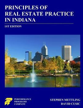 Paperback Principles of Real Estate Practice in Indiana Book