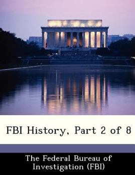 Paperback FBI History, Part 2 of 8 Book