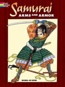 Paperback Samurai Arms and Armor Coloring Book