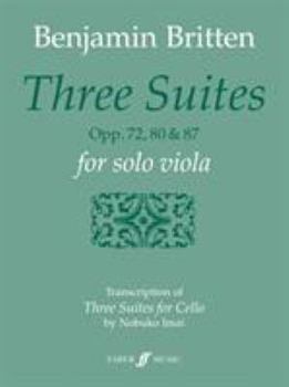 Paperback Three Suites, Opp. 72, 80 & 87: Transcription of Three Suites for Cello, Parts Book