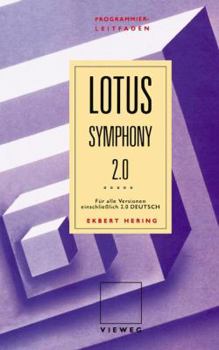 Paperback Programmierleitfaden Lotus Symphony: Für Alle Versionen Einschließlich 2.0 Deutsch [German] Book