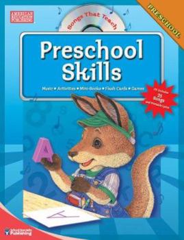 Paperback Songs That Teach Preschool Skills: [With CD] Book