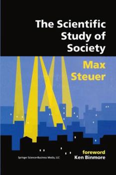 Paperback The Scientific Study of Society Book