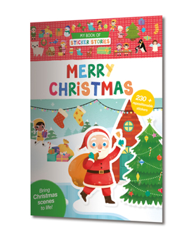 Paperback My Book of Sticker Stories: Merry Christmas Book