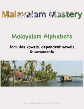 Paperback Malayalam Alphabets: Beginner Book