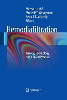 Paperback Hemodiafiltration: Theory, Technology and Clinical Practice Book