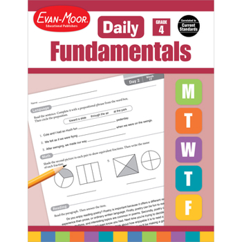 Paperback Daily Fundamentals, Grade 4 Te Book