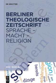 Hardcover Sprache - Macht - Religion [German] Book