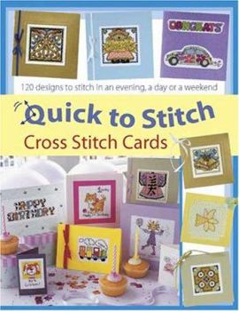 Paperback Quick to Stitch Cross Stitch Cards Book