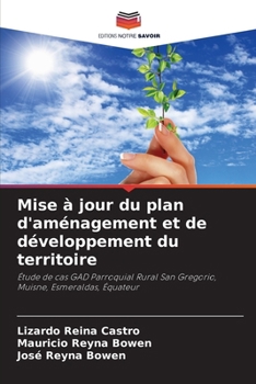 Paperback Mise à jour du plan d'aménagement et de développement du territoire [French] Book
