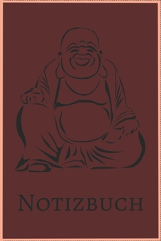 Notizbuch Buddha Silhuette: Notizbuch mit 120 Seiten / dot grid / gepunktete Seiten / DIN A5 (6x9) / Softcover / Buddha Geschenkbuch #18