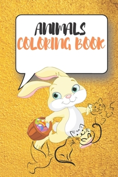 Paperback Animals coloring book: Animal coloring book / animals coloring book for adults / coloring books for kids ages 4-8 Book