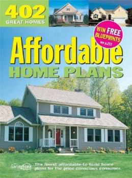 Paperback 402 Affordable Home Plans Book