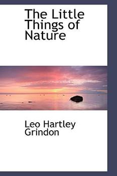 Hardcover The Little Things of Nature Book