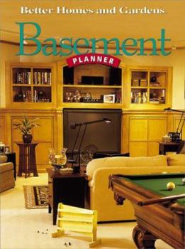 Paperback Better Homes and Gardens Basement Planner Book