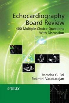 Paperback Echocardiography Board Review: 400 Multiple Choice Questions With Discussion Book