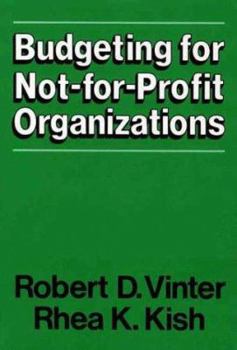Hardcover Budgeting for Not-for-Profit Organizations Book