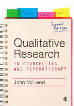 Paperback Qualitative Research in Counselling and Psychotherapy Book