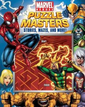 Hardcover Puzzle Masters: Stories, Mazes and More! Book