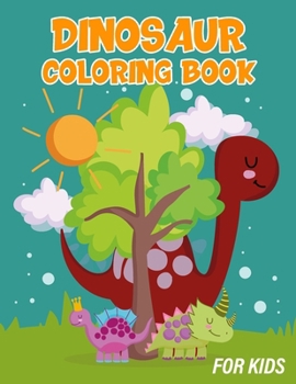 Paperback Dinosaur Book for Kids 4-8 Years Old: Dino Books for Kids, Activity Book for Kids Ages 4-8, Dinosaurs Book for Boys and Girls [Large Print] Book