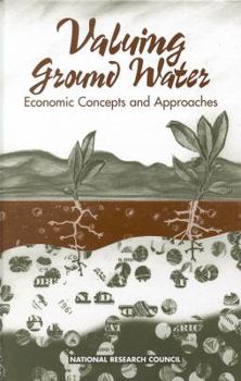 Hardcover Valuing Ground Water: Economic Concepts and Approaches Book