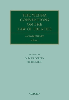 Hardcover The Vienna Conventions on the Law of Treaties: A Commentary Book