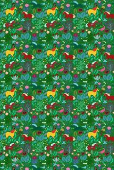 Horse Pattern - Horsback Riding 26: Graph Paper 5x5 Notebook for Horse Girls and Horsback Riders