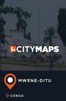 Paperback City Maps Mwene-Ditu Congo Book