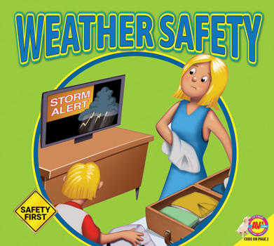 Library Binding Weather Safety Book