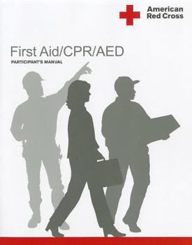 Paperback American Red Cross First Aid/CPR/AED Participant's Manual Book