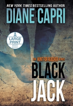 Hardcover Black Jack Large Print Hardcover Edition: The Hunt for Jack Reacher Series [Large Print] Book