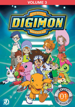 DVD Digimon Adventure Set: Volume 3 Book