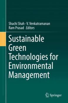 Hardcover Sustainable Green Technologies for Environmental Management Book
