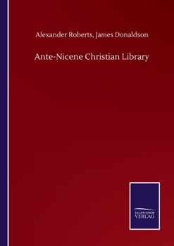 Paperback Ante-Nicene Christian Library Book