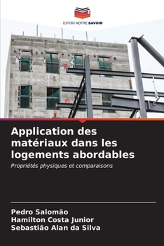 Paperback Application des matériaux dans les logements abordables [French] Book