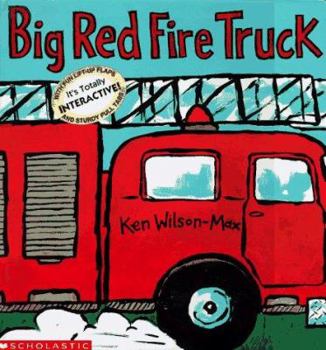 Hardcover Big Red Fire Truck Book