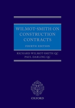 Hardcover Wilmot-Smith on Construction Contracts Book