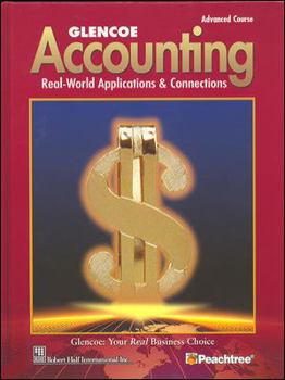 Hardcover Glencoe Accounting Advanced Course, Student Edition Book