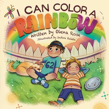 Paperback I Can Color a Rainbow Book