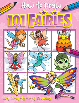 Paperback How to Draw 101 Fairies Book