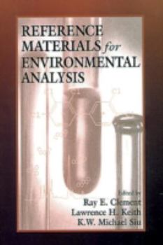 Hardcover Reference Materials for Environmental Analysis Book