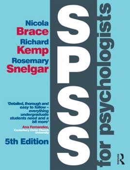 Paperback SPSS for Psychologists: Fifth Edition Book