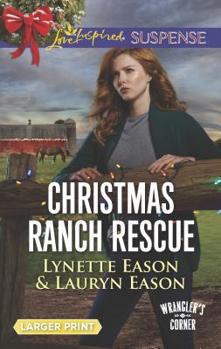 Mass Market Paperback Christmas Ranch Rescue [Large Print] Book