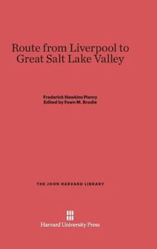 Hardcover Route from Liverpool to Great Salt Lake Valley Book
