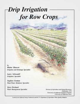 Paperback Drip Irrigation of Row Crops Book
