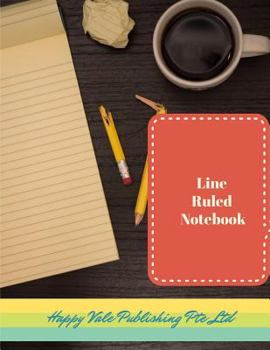 Paperback Line Ruled Notebook Book