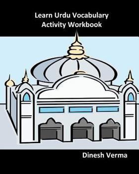 Paperback Learn Urdu Vocabulary Activity Workbook Book