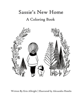 Paperback Sassie's New Home: A Coloring Book